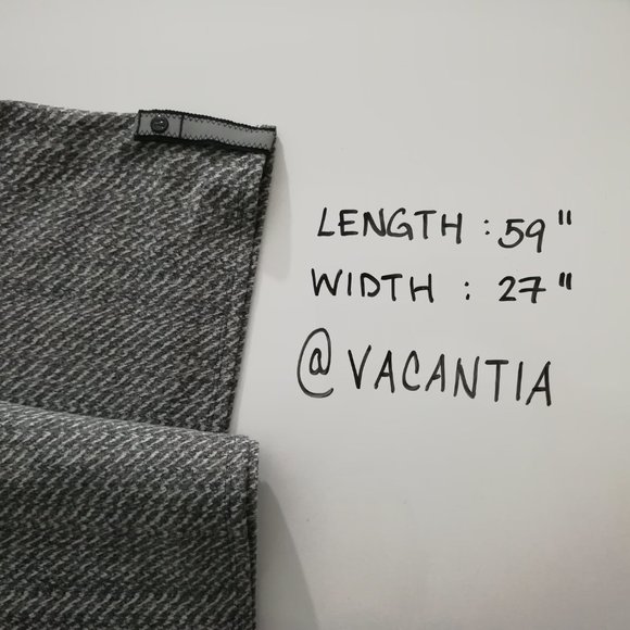 Lululemon Vinyasa Wrap Scarf snap button shawl - Picture 13 of 13
